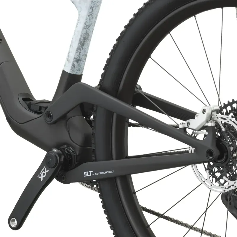 2027 Scott Spark RC World Cup EVO XC Mountain Bike - Rush White Carbon Black-7
