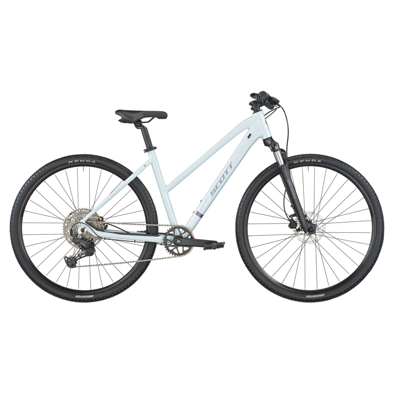 2027 Scott Sub Cross 20 Hybrid Bike - Cumulus White