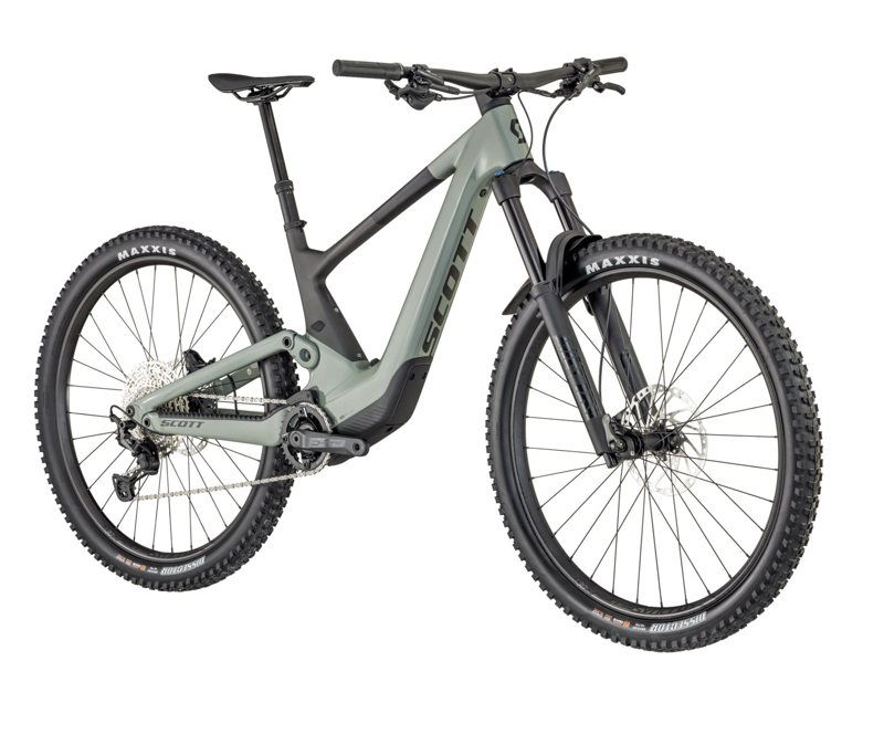 2025 Scott Voltage eRide 910 Mountain Bike - Undergrowth Green-2