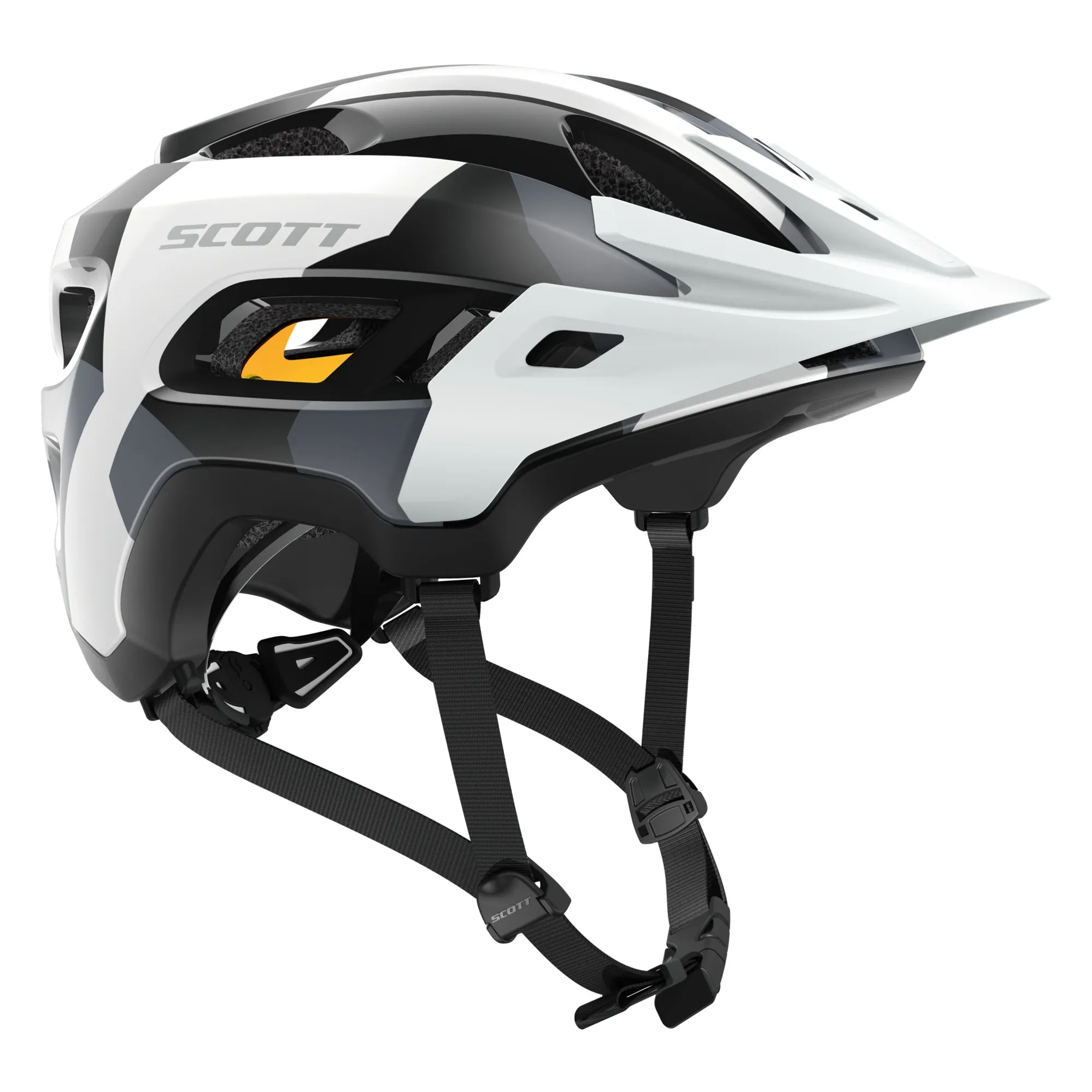 2016 Scott Stego Snow Camo All Mountain Mountain Bike Helmet 2016 Scott Stego Snow Camo All Mountain Mountain Bike Helmet