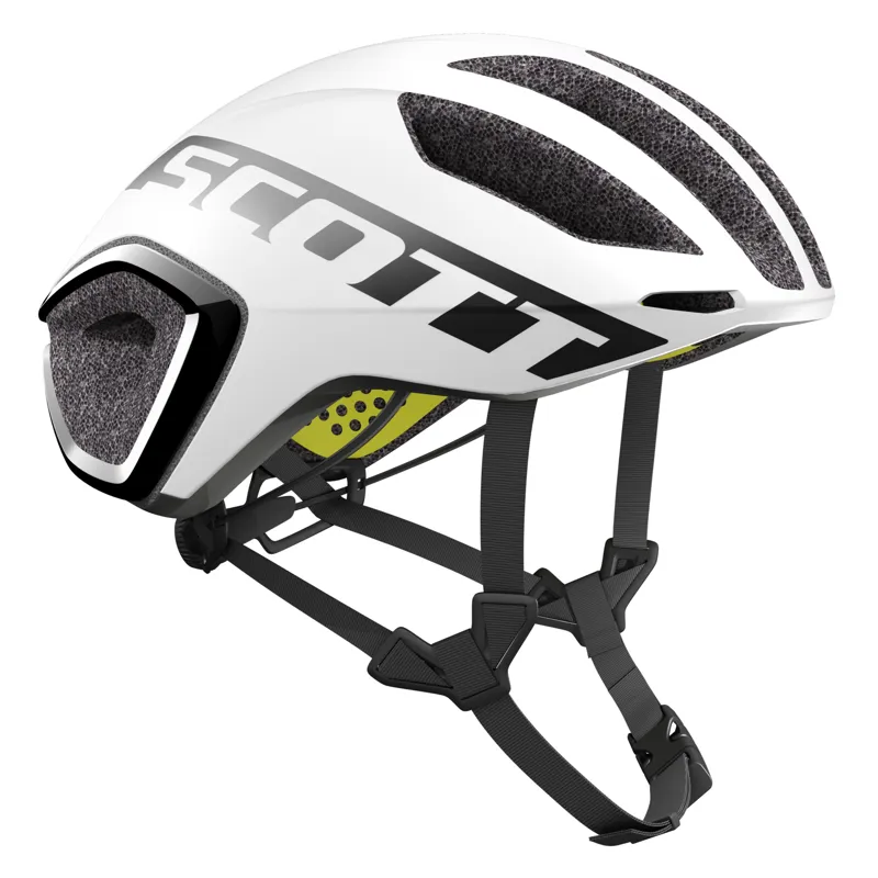 Scott Cadence Plus Aero Road Helmet - White Black