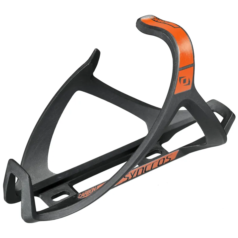 Syncros Tailor Bottle Cage 1.0 Left - Black Squad Orange