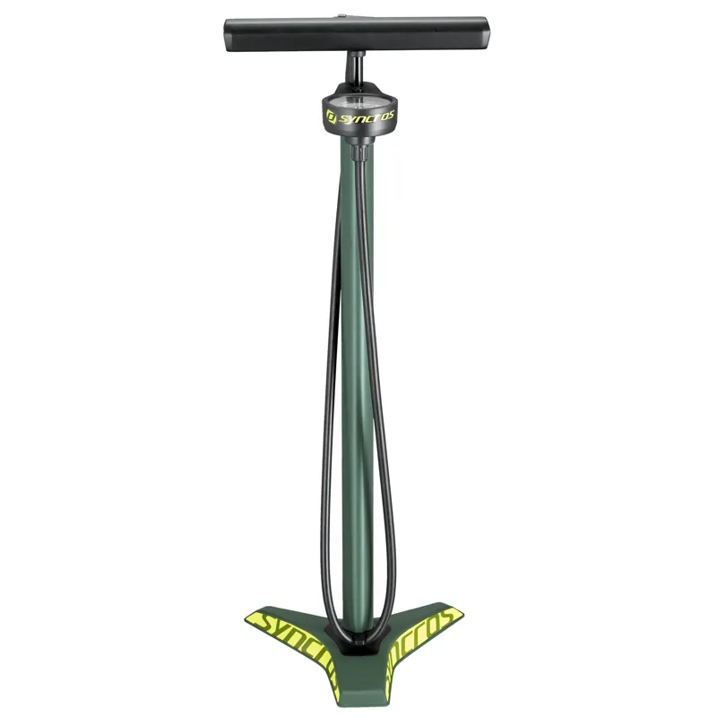 Syncros Vernon 2.0 HV Floor Pump - Green
