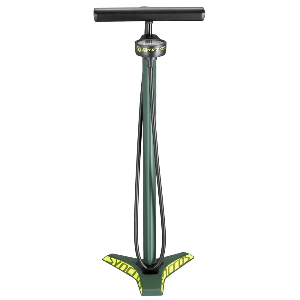 Syncros Vernon 2.0 HV Floor Pump - Green