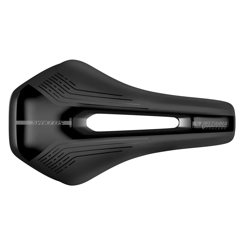 Syncros Belcarra V 1.0 Cut Out Saddle: Black