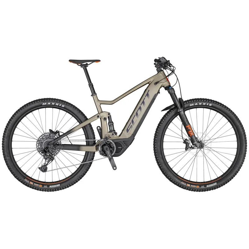 scott ebike orange