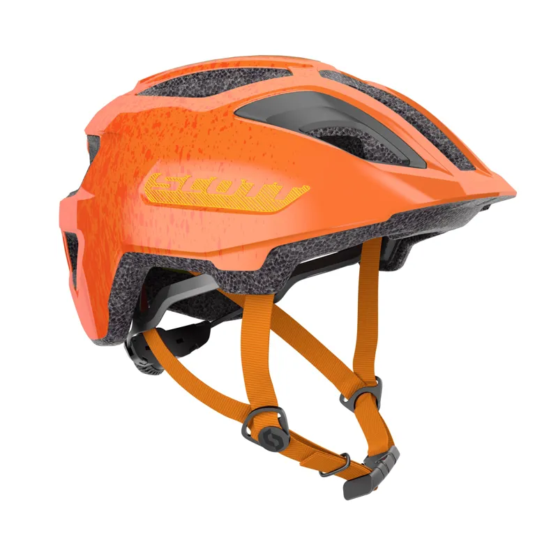 Scott Spunto Junior Cycle Helmet - Fire Orange