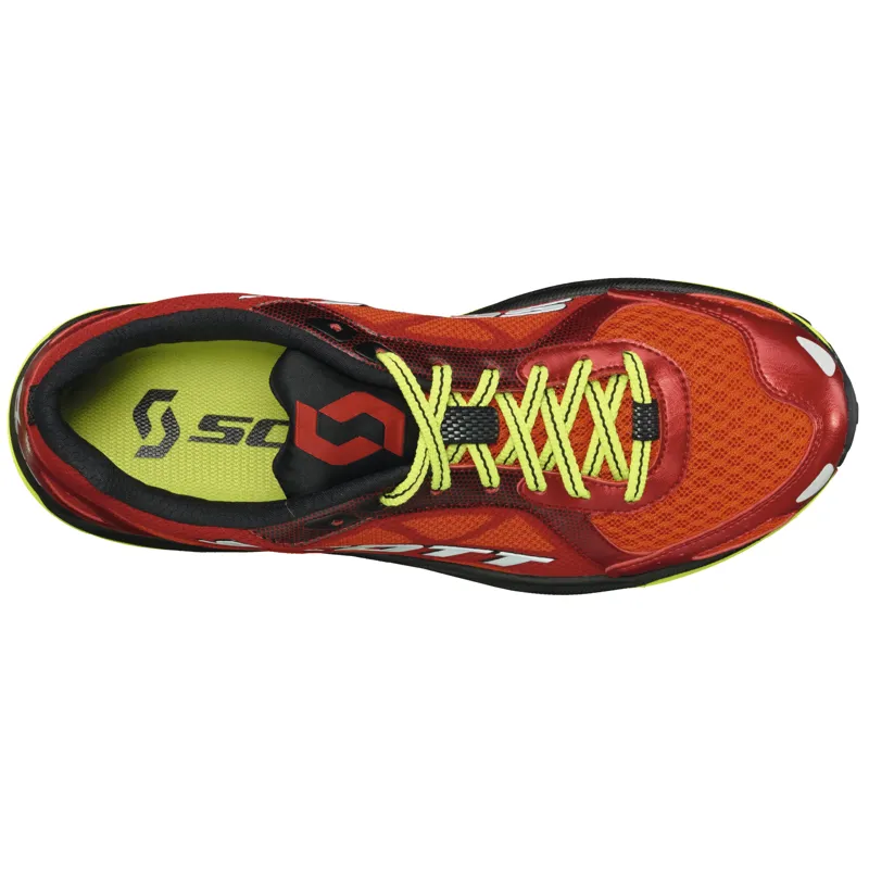 2015 Scott AF Plus Trainer Road Shoe Red Green-3