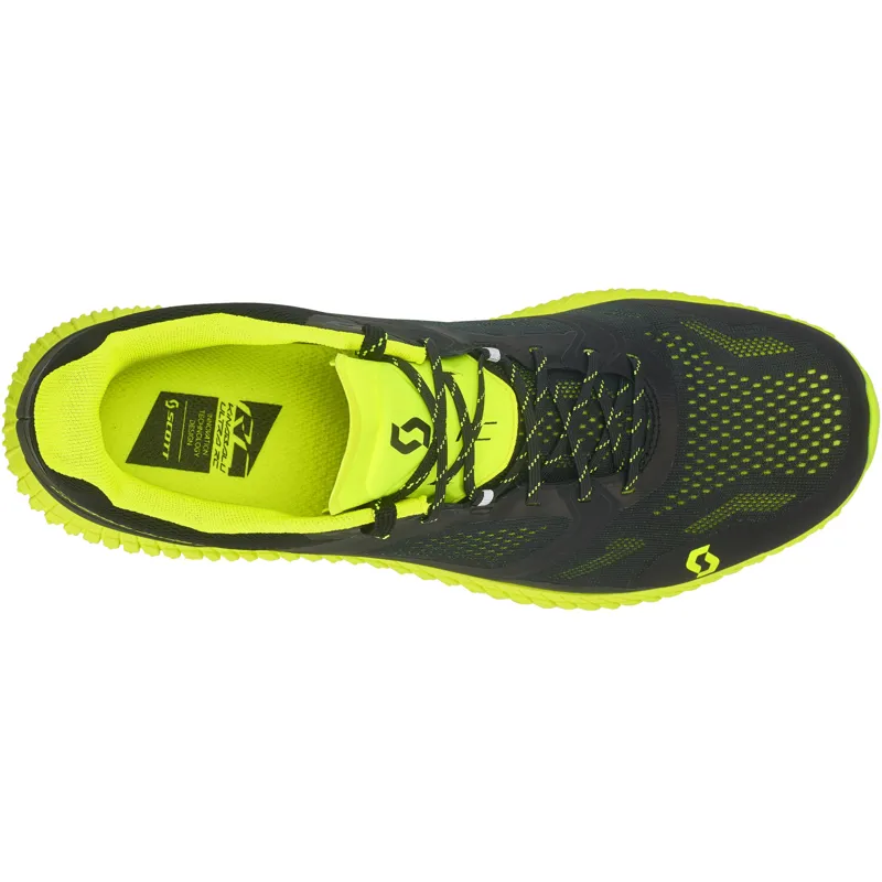Scott Kinabalu Ultra RC Womans Trail Running Shoe - Black Yellow - Size 4.5-1