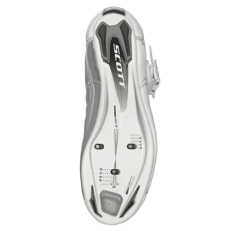 Scott Road Pro Womens Road Shoes - White Silver -2