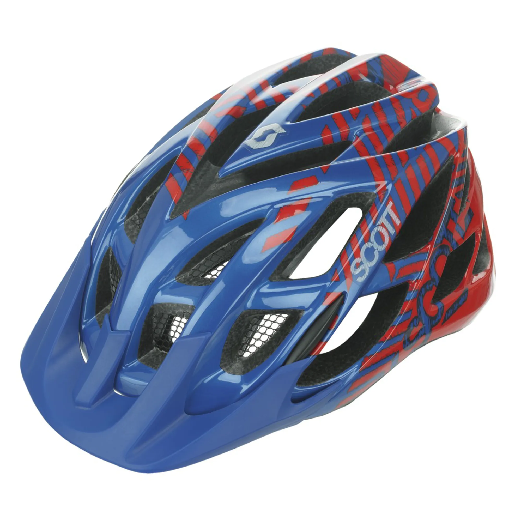 Scott Spunto Kids Helmet Blue and Red
