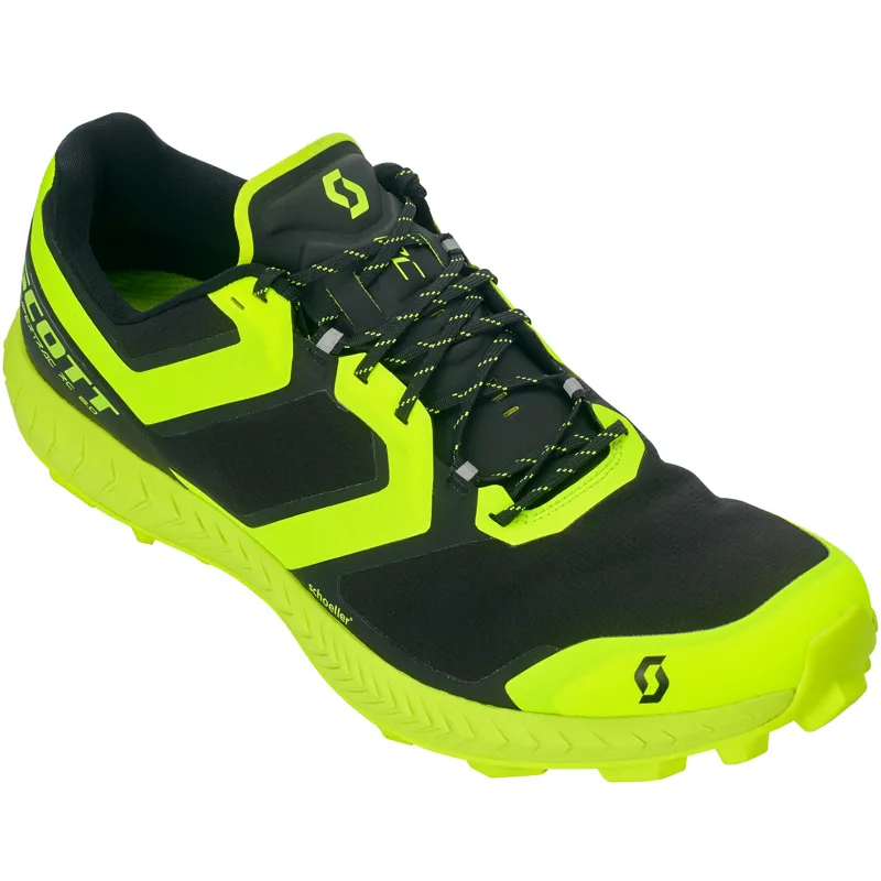 Scott Supertrac RC 2 Trail Shoe Black Yellow Run and Ride