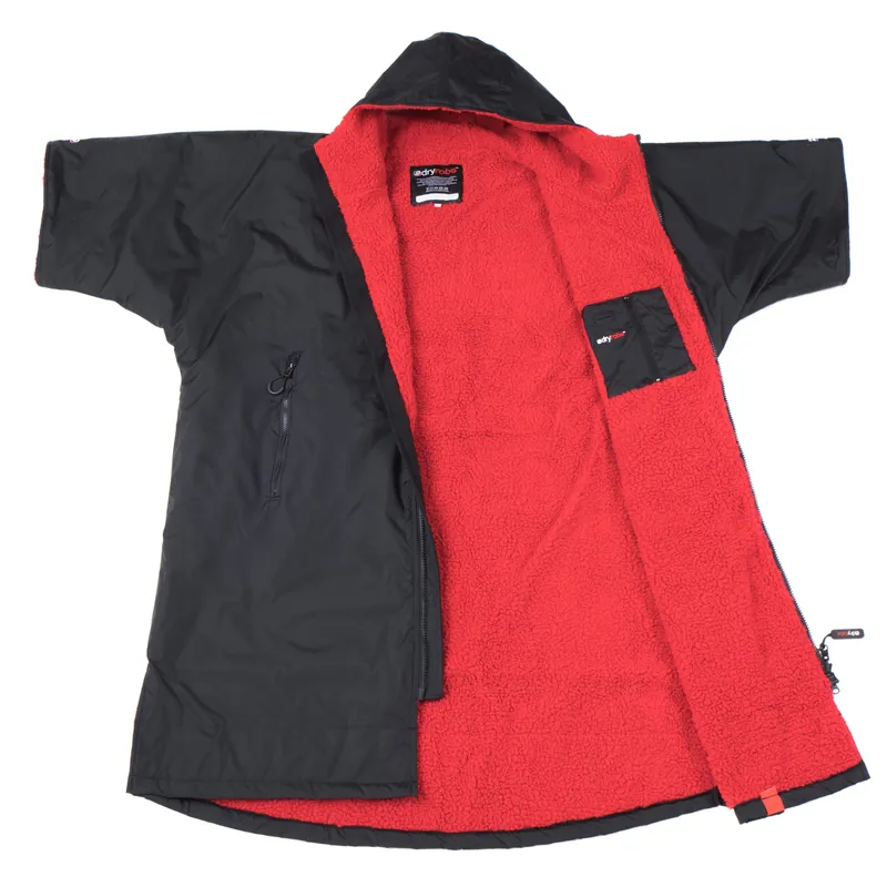 DryRobe Advance Short Sleeve - Black Red-1