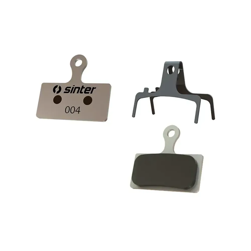 Sinter Disc Brake Pads - 004 Shimano G s514 - Single Pair Blister Pack 2022: RED one size