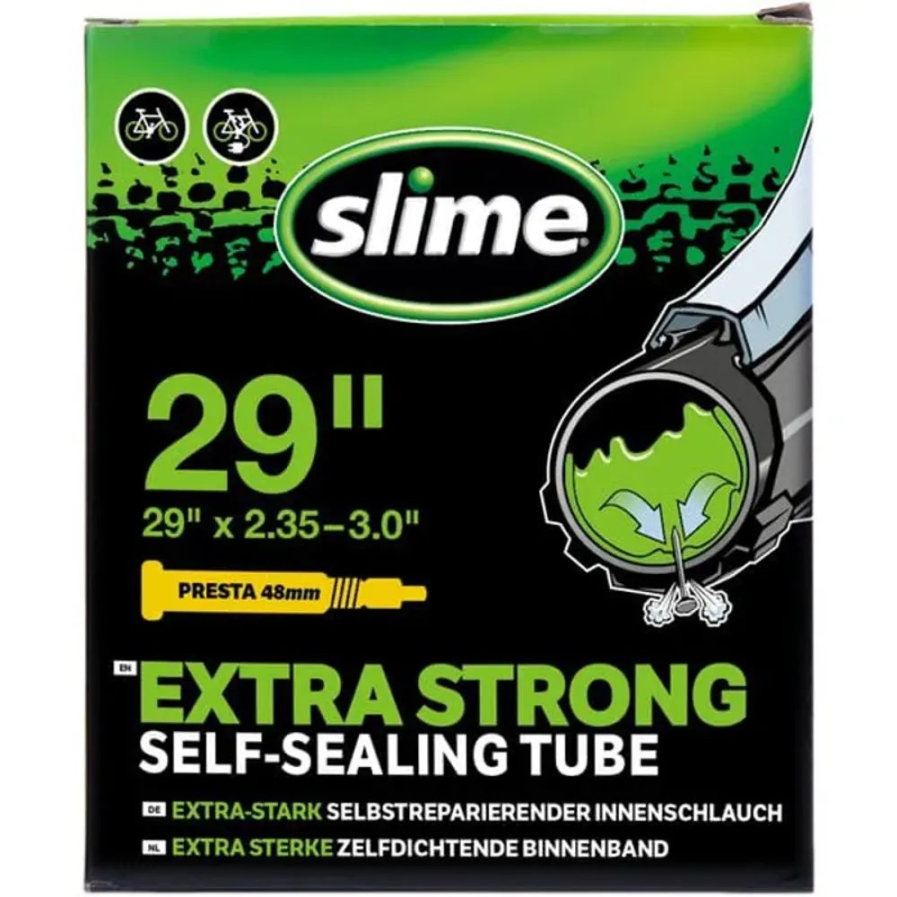 SLIME Sealant Innertube 29 Presta Black 29 x 2.35 - 3.0 inches