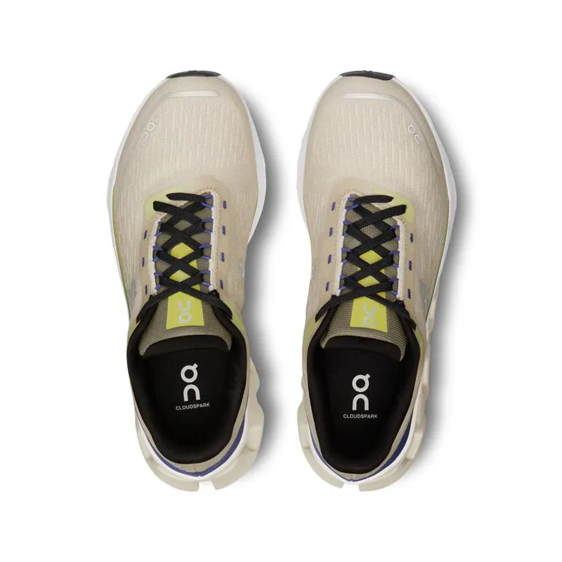 On Cloudspark Womens Road Running Shoes - Ice Grove-1