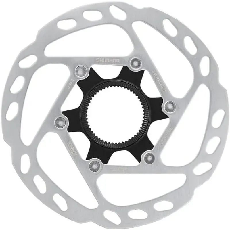 Shimano SMRT64 Rotor C/Lock 160mm Silver/ Black 160 mm