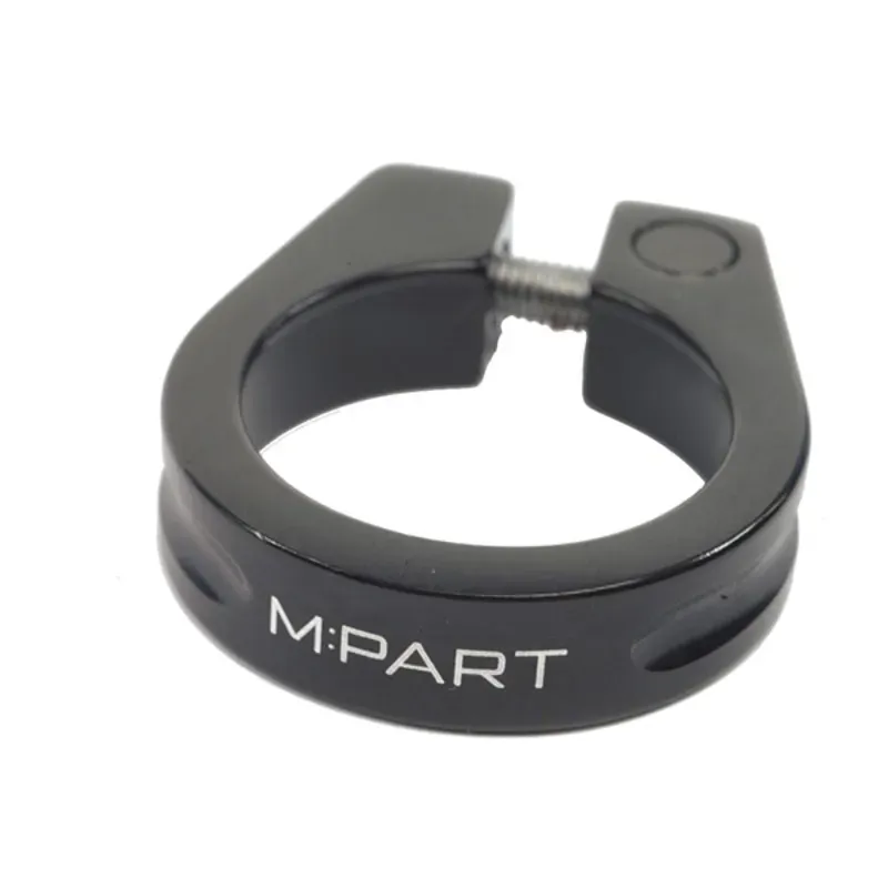 M Part Threadsaver Seat Post Clamp Black 28.6