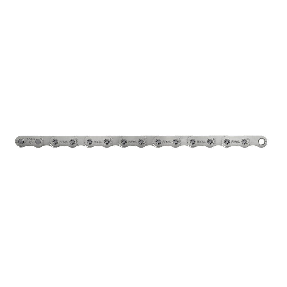 SRAM Chain RIVAL E1 Flattop - With PowerLock - 12/13 Speed: SILVER 1
