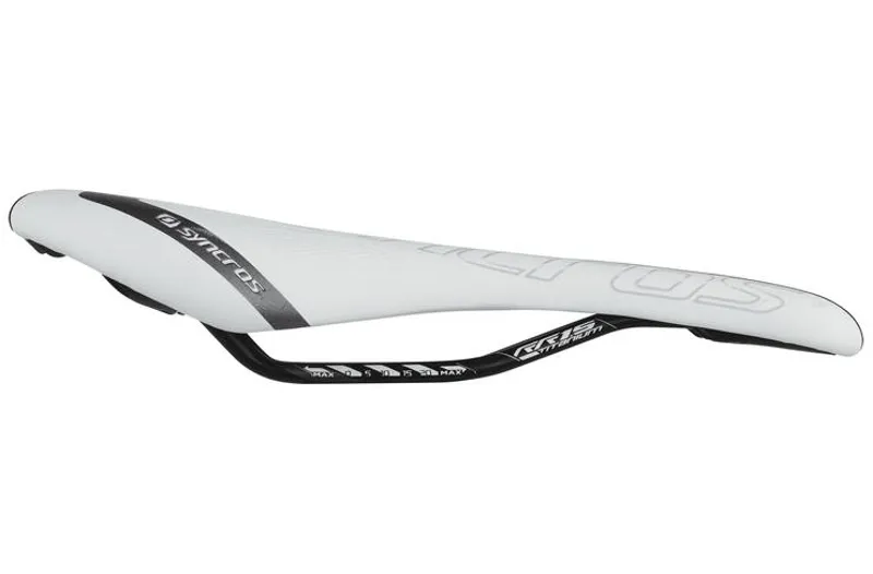 Syncros RR1.5 Ti Rail Carbon Base Saddle - White Black
