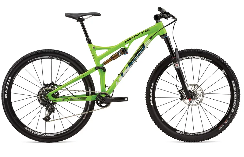 2015 Whyte T129 Works SCR Full Suspension MTB Green £3,099.00