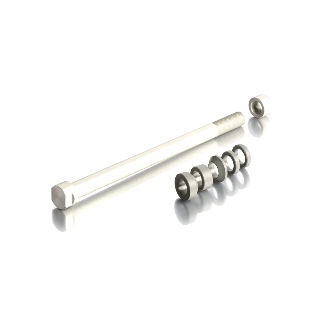 Tacx T1711 M12x1 E-Thru Trainer Axle in Silver