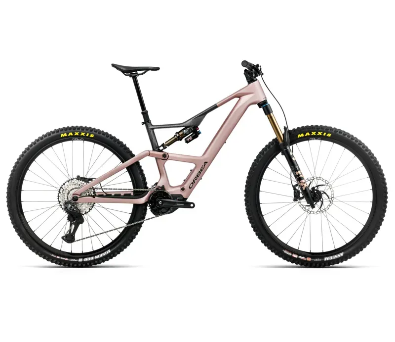 Orbea Rise Lt m10 630w Desert Rose - Carbon Raw Matt
