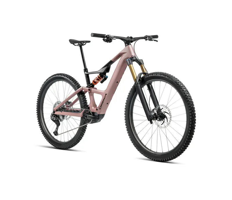 Orbea Rise Lt m10 630w Desert Rose - Carbon Raw Matt-2