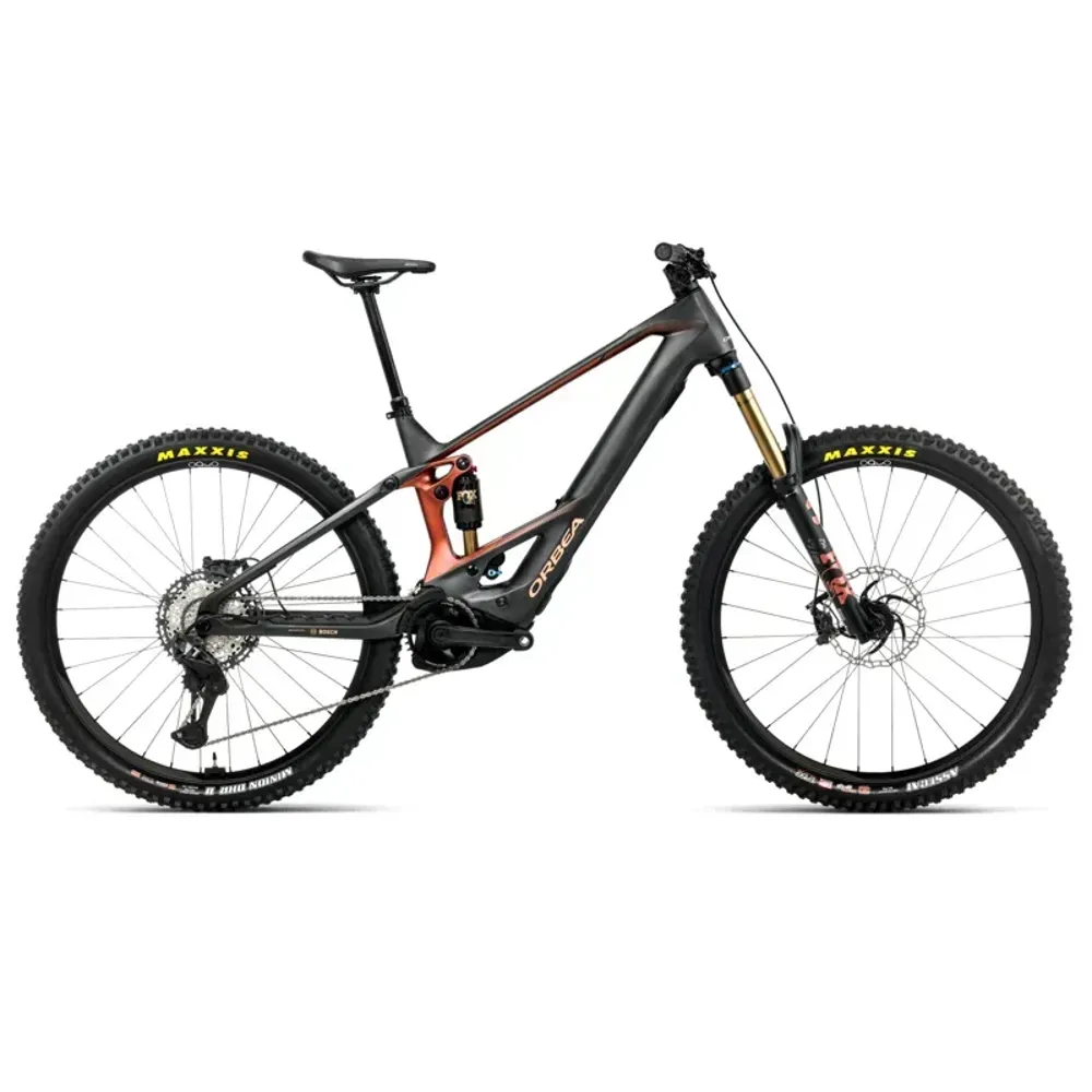Orbea Wild M-Team E-MTB In Diamond Carbon View Matt/Mars Red Gloss