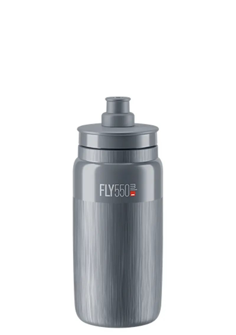 Elite Fly Tex Cycling Bottle 550ml - Grey