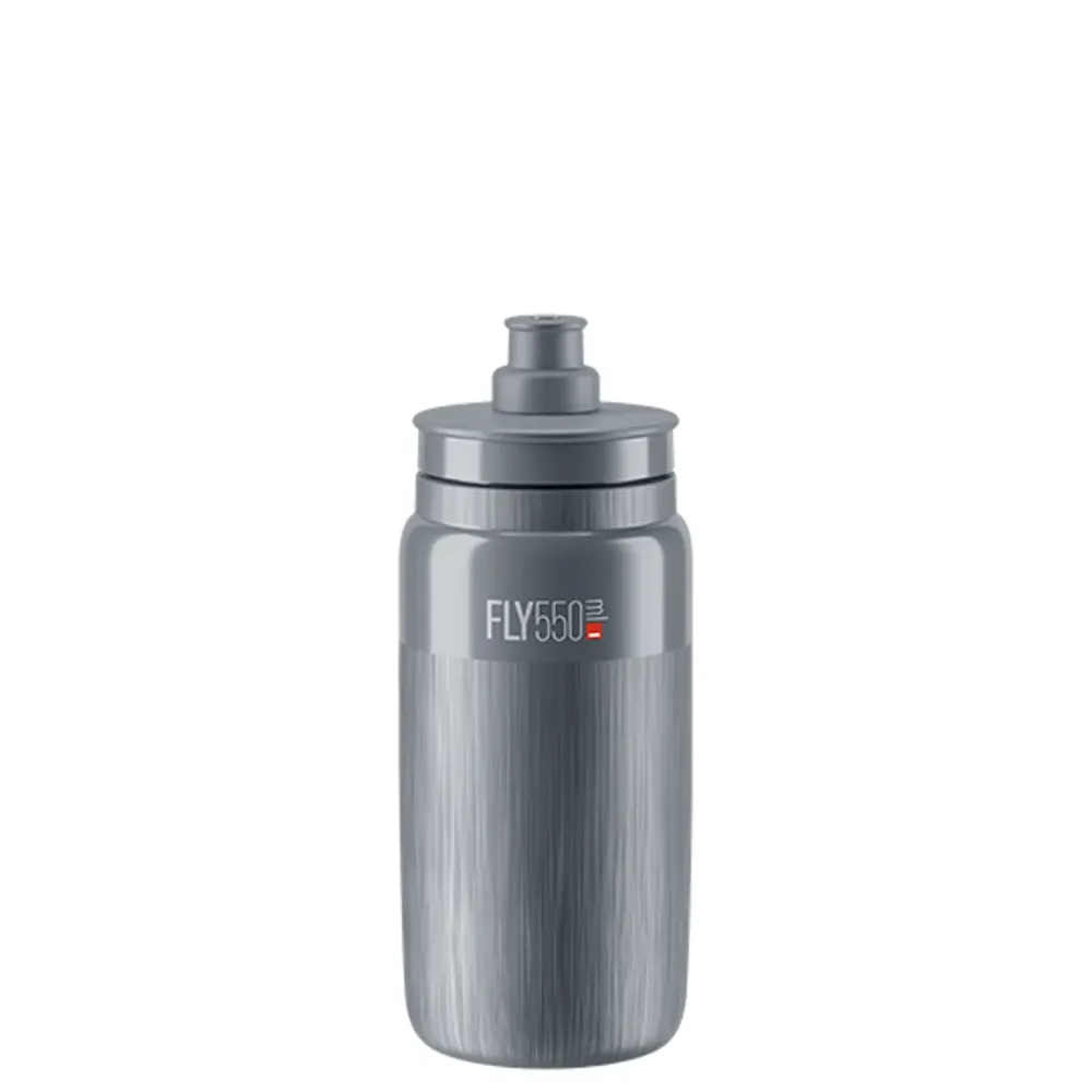 Elite Fly Tex Cycling Bottle 550ml - Grey