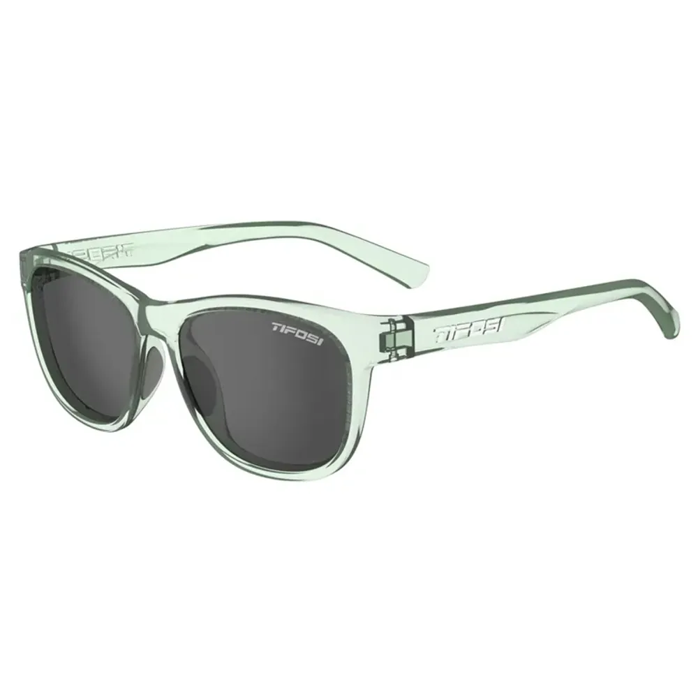 Tifosi Swank Polarised Single Lens Sunglasses - Bottle Green Smoke Polarized