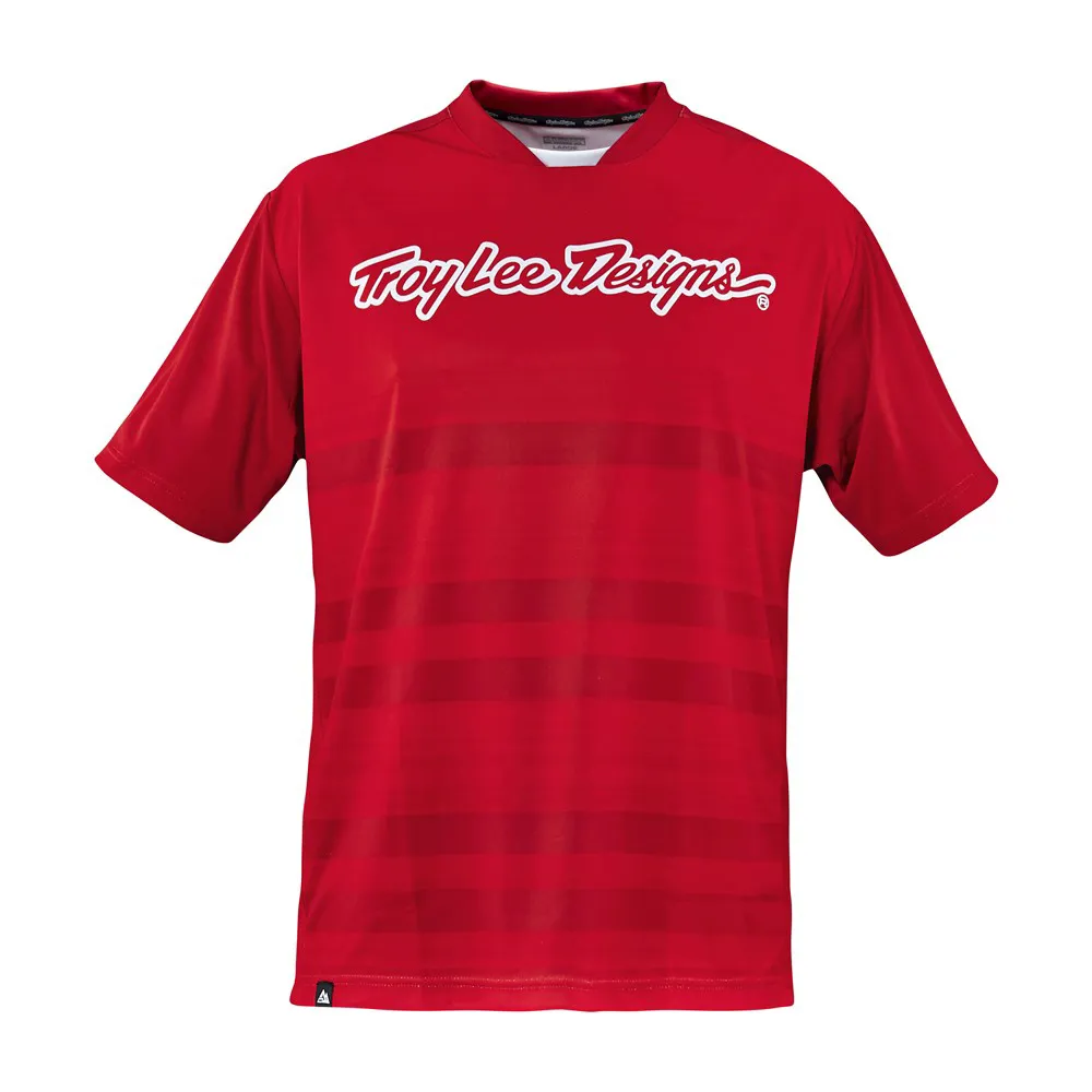 Troy Lee Skyline Short Sleeved Jersey - Fire Red