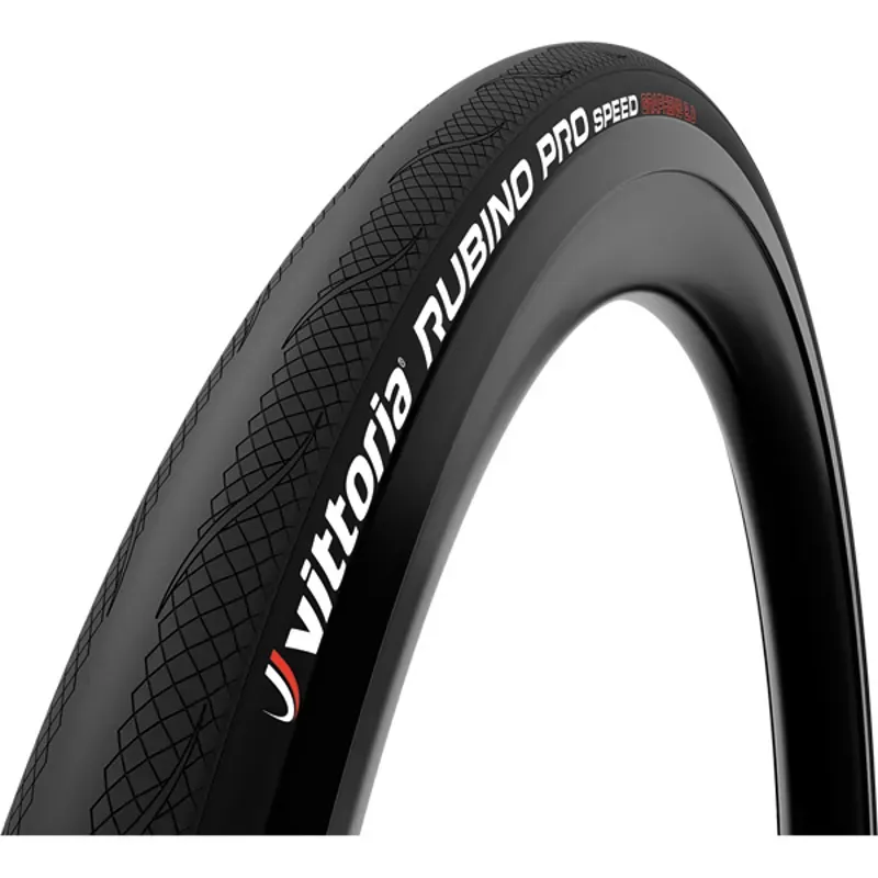 Vittoria Rubino Pro IV Speed Folding G2.0 Clincher Tyre 700x23c - Full Black