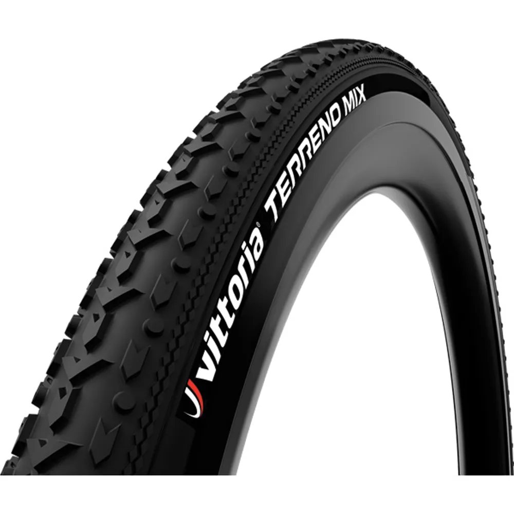 Vittoria Terreno Mix 700x33c Rigid Clincher Gravel CX Tyre - Black