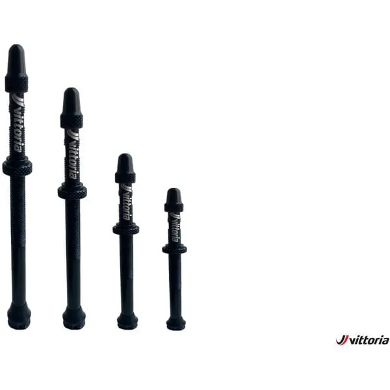 Vittoria  Multiway Alloy Tubeless Valve - Black 80mm-1