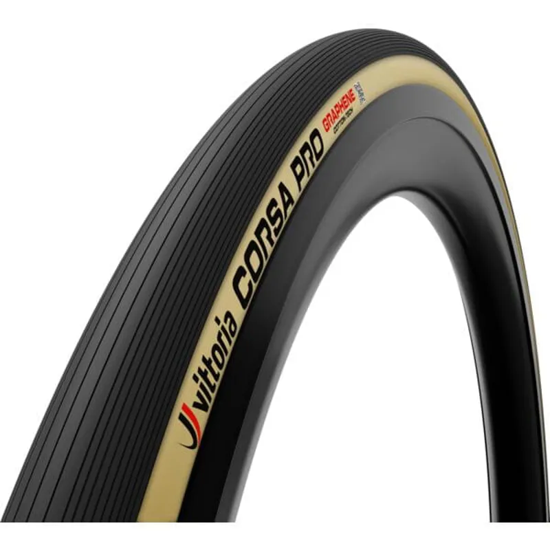 Vittoria Corsa Pro 700x24c Folding TLR G2.0 Road Tyre - Black Tan-1