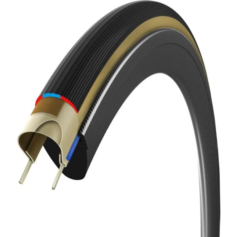Vittoria Corsa Pro 700x24c Folding TLR G2.0 Road Tyre - Black Tan