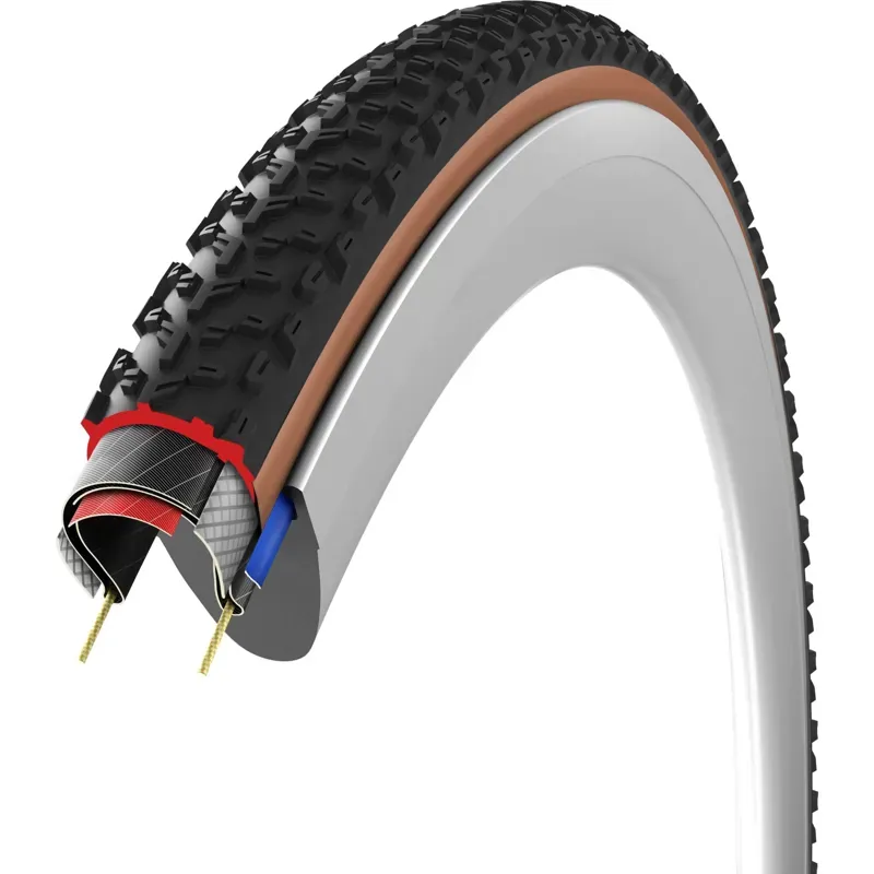 Vittoria Terreno T70 Coarse Loose 700x37c Gravel Tyre - Black-1