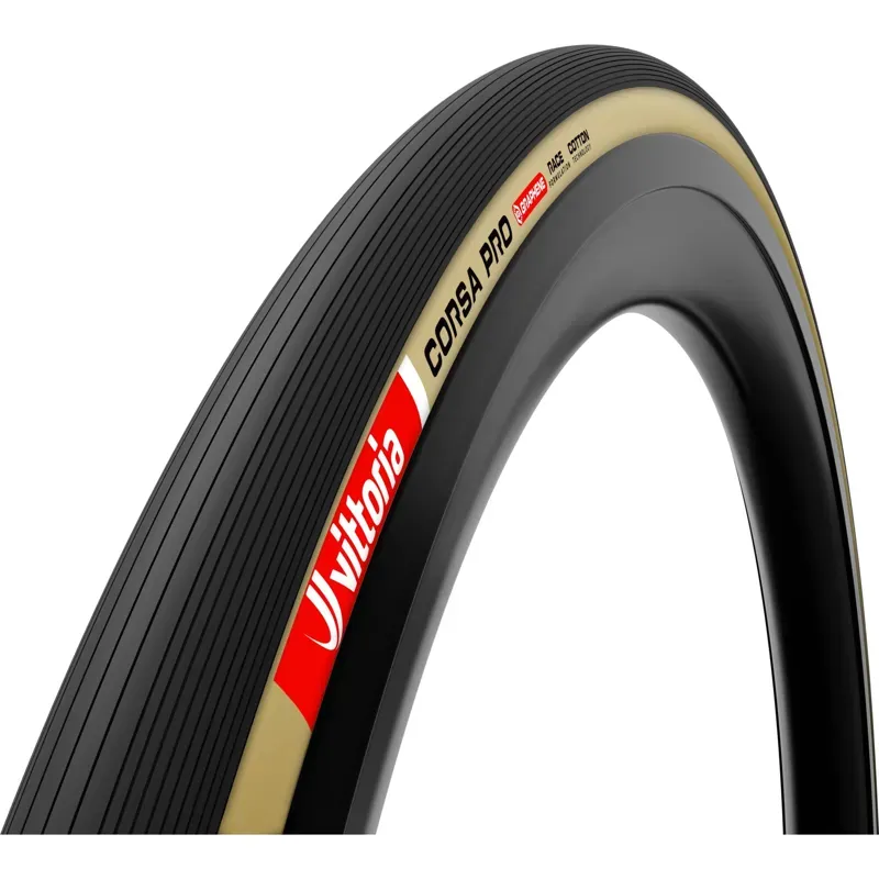 Vittoria Corsa Pro 700x26c G2.0 Clincher Tyre - Black Tan