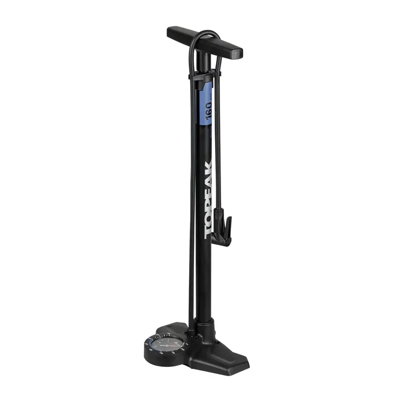 Topeak Joe Blow Roadie EX Floor Pump - Black Blue