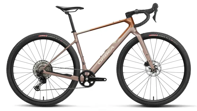2027 Orbea Terra M30 Team 1x Gravel Bike - Nickel Cinnamon Matt