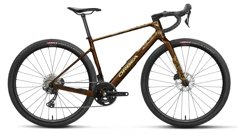 2027 Orbea Terra M20 Team Gravel Bike - Caramel Carbon View