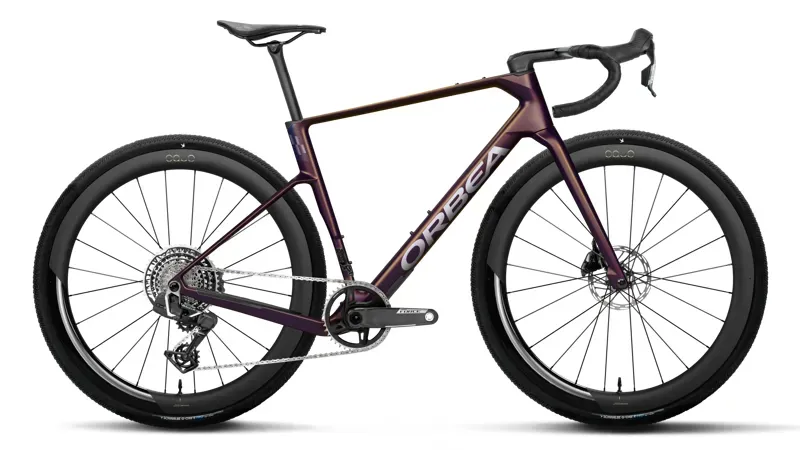 2027 Orbea Terra Race M21E Ltd 1X Gravel Bike - Sunset Carbon View Matt