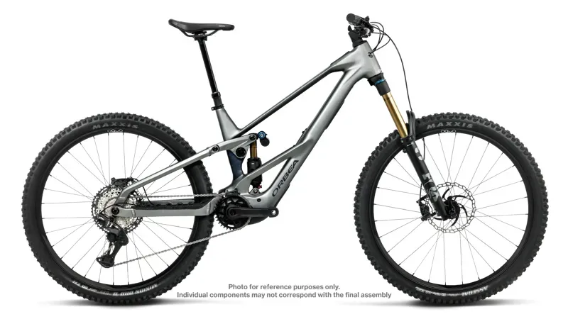 2027 Orbea Wild LT H20 Electric Mountain Bike - Titan Grey Noctiluca C View Matt