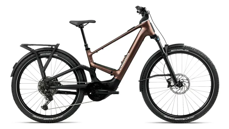 2027 Orbea Muga 20 Electric Hybrid Bike - Rust Diamond Black Matt