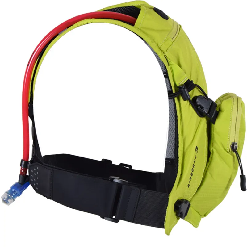 USWE Airborne 3 Hydration Pack 1L Cargo/2L Shape Shift Bladder Yellow-1