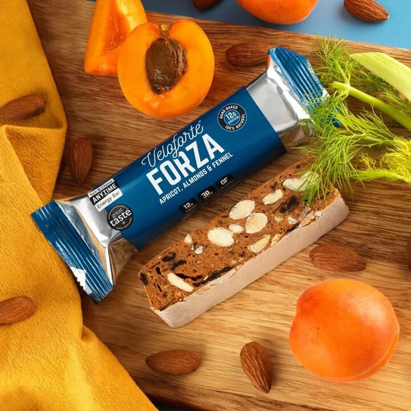 Veloforte Forza Protein Bar - Apricot Almonds and Fennel-1