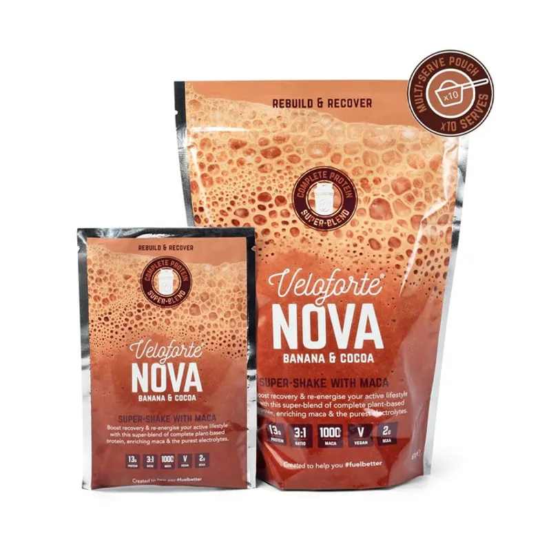 Veloforte Nova Recovery Protein Shake - Banana Cocoa and Maca