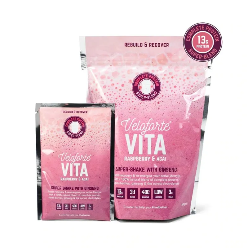 Veloforte Vita Recovery Protein Shake - Superberry Ginseng Blend